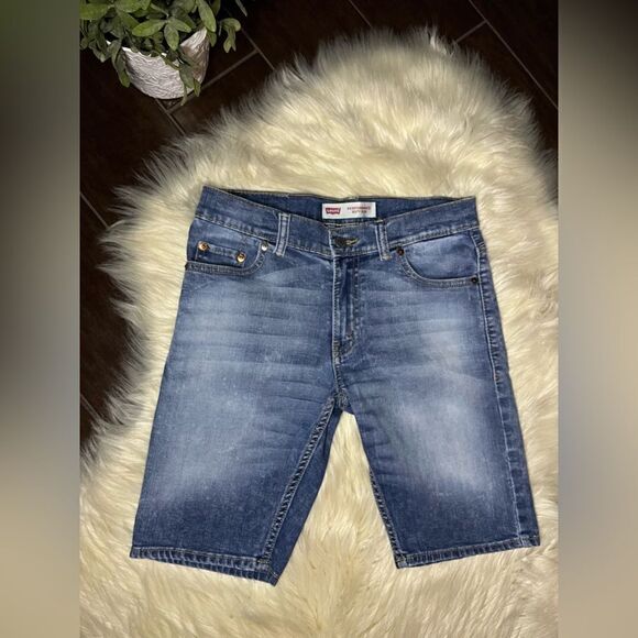 Levi’s 511 slim performance denim shorts sz 14 reg - Picture 1 of 3